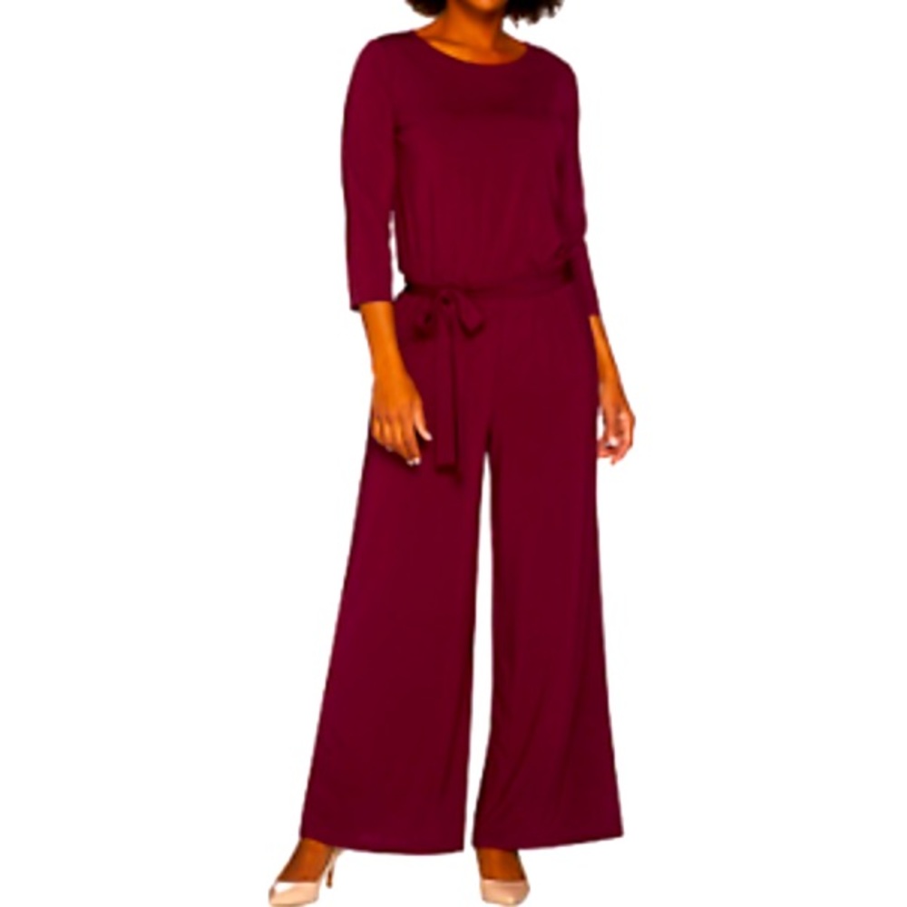 LIKE NEW!!!♥️ Joan Rivers 3/4 Sleeve Jumpsuit